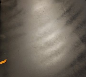 무광 제품들의 광얼룩 발생