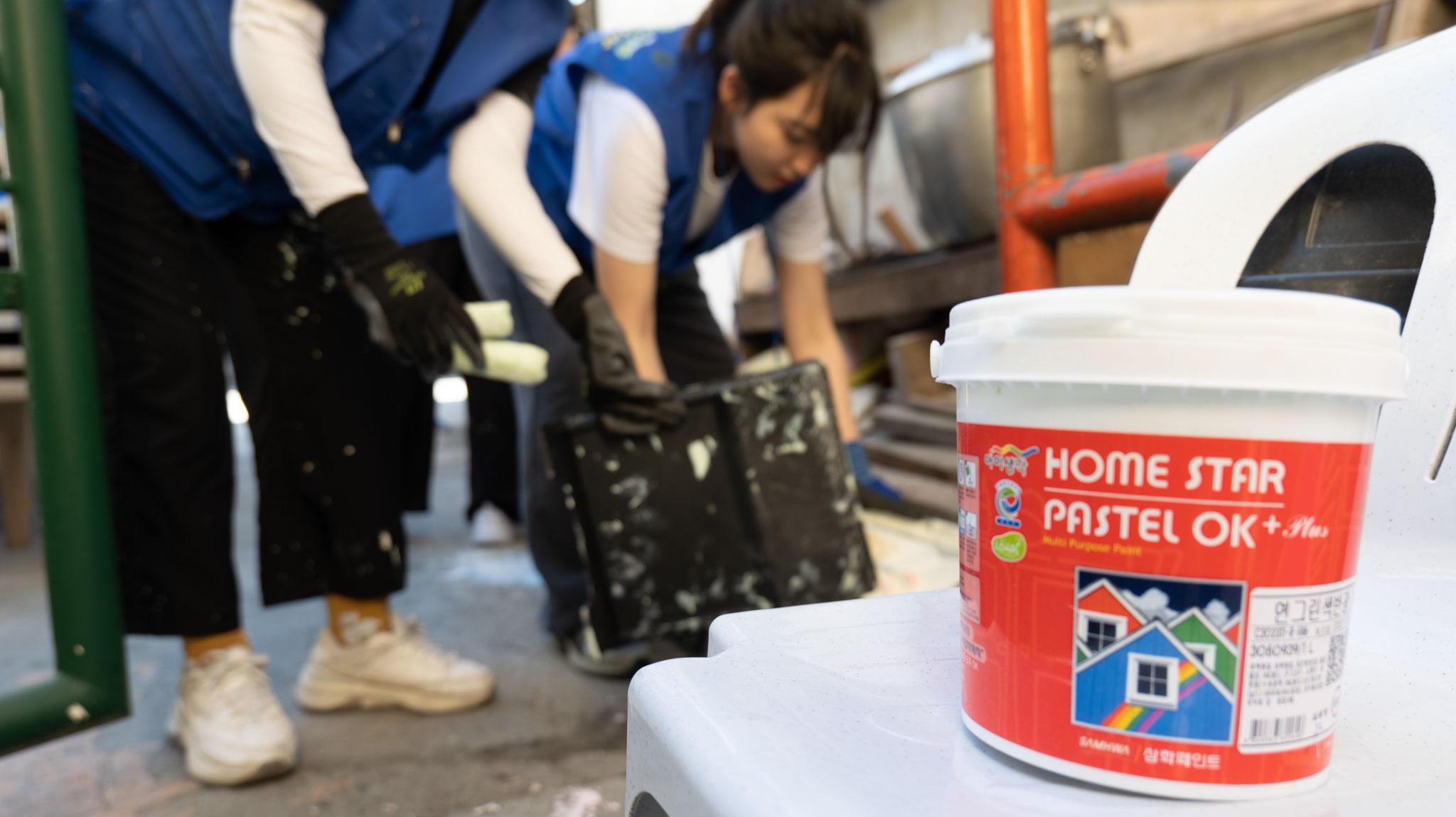 삼화페인트, 필리핀 바기오 지역에 친환경 페인트 후원