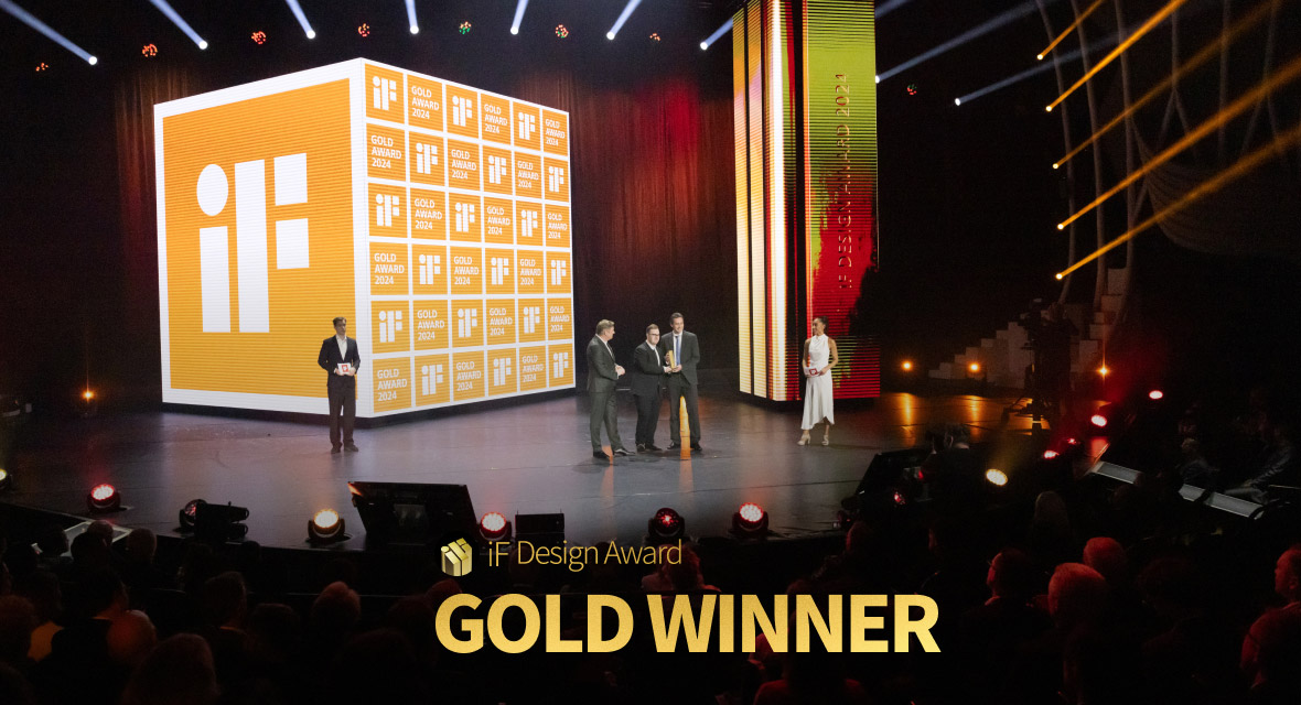 iF Design Award GOLD WINNER