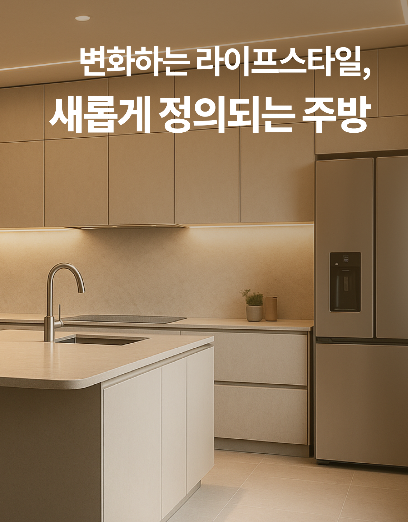 변화하는 라이프스타일, 새롭게 정의되는 주방