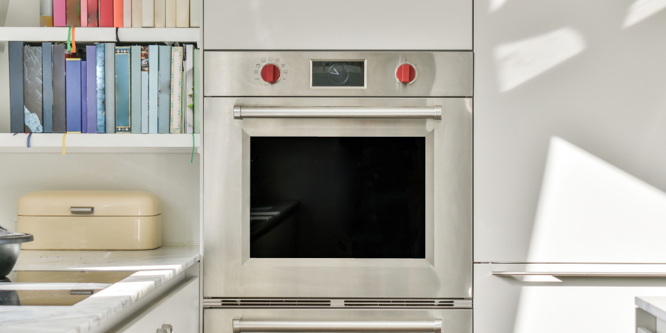 포세린 화이트 주방 사진