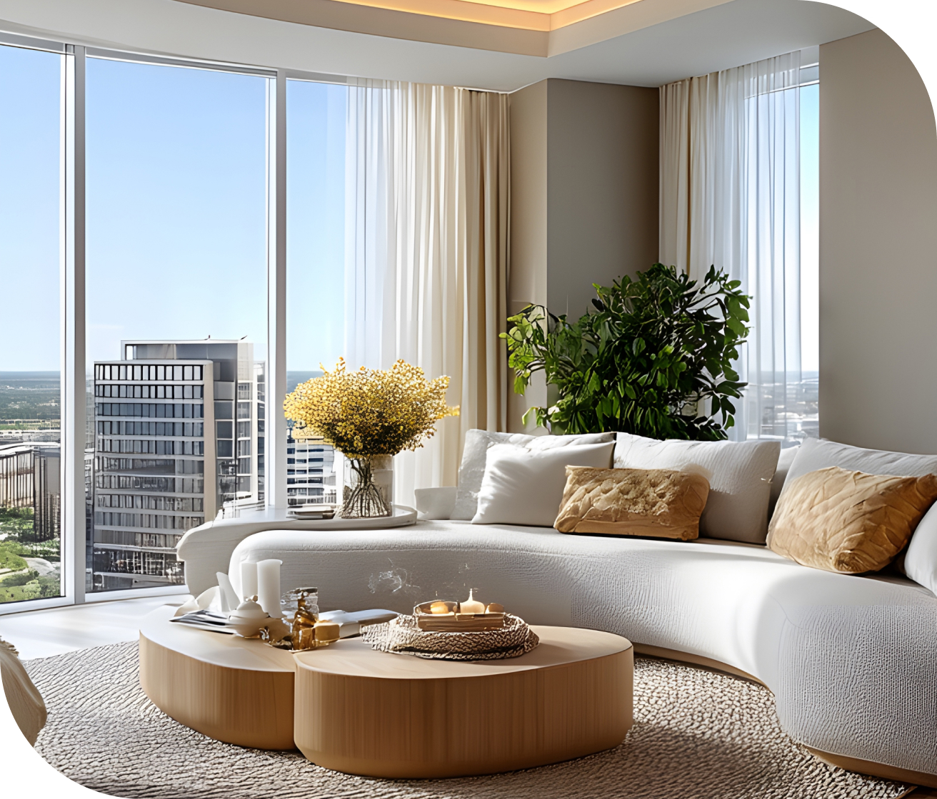 럭셔리 호텔 내부 사진