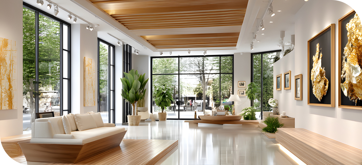 럭셔리 호텔 내부 사진