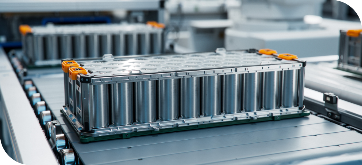 배터리 공정의 배터리 사진