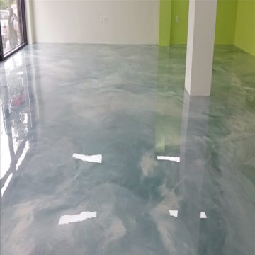 메탈릭펄 바닥재 ‘컬러데코마블플로어’ 출시