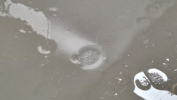 크레이터링, 하지끼 (Cratering)