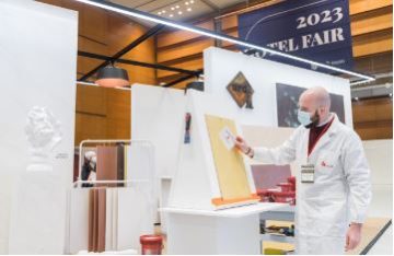 삼화페인트, ‘호텔페어 2023’ 참가…천연 석회 소재 마감재 첫 선