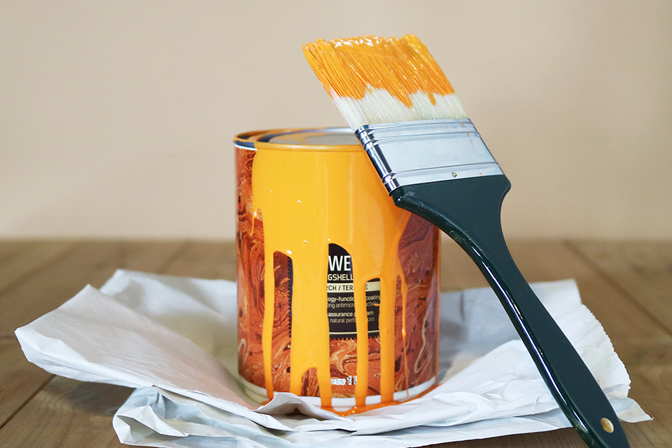 Caring for leftover paint